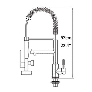 Monomando Llave Mezcladora Fregadero Grifo Cocina Tarja Profesional