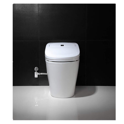 E210-5 Radar Detect Smart One-Piece Siphon Toilet Set With Auto-open,Auto-close,Washer Heating,Cushion Heating