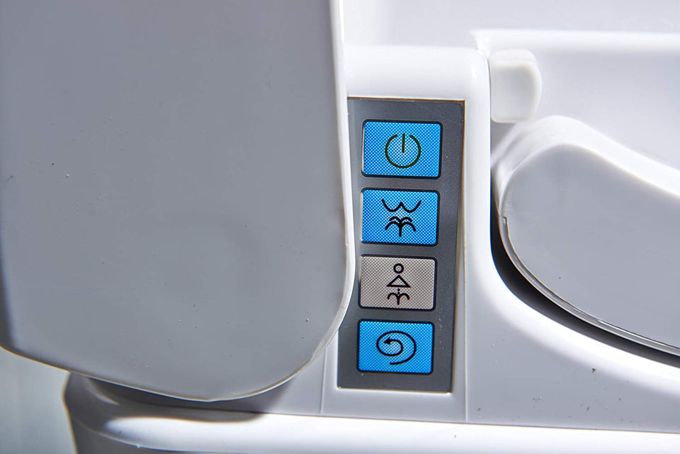 E210-2 Radar Detect Smart One-Piece Siphon Toilet Set With Auto-open,Auto-close,Washer Heating,Cushion Heating